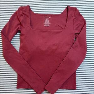 Free People Clean Lines Long Sleeve Shirt